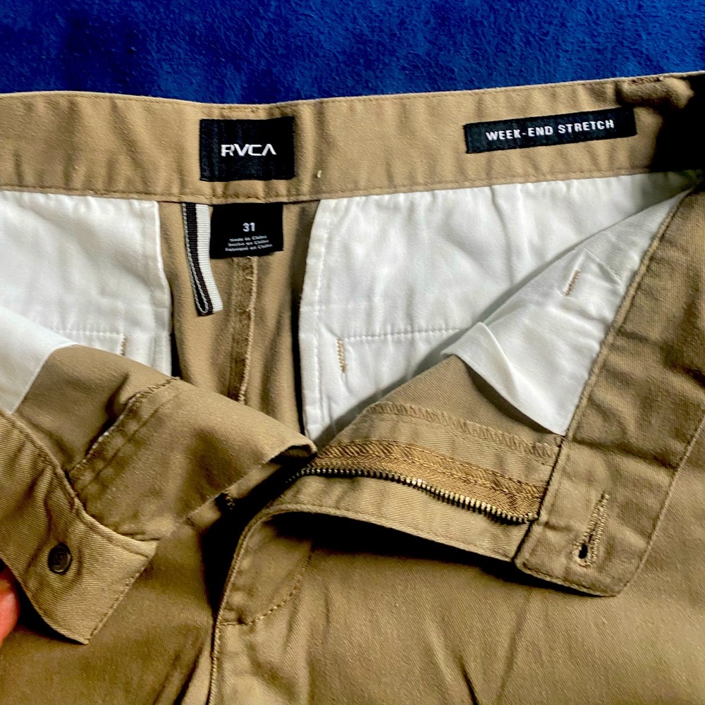 2 Pairs of RVCA shorts Sz 31